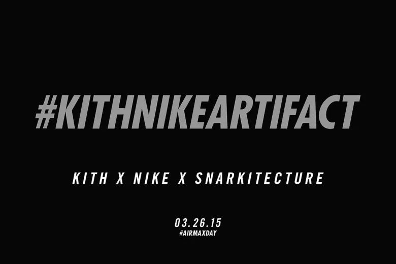 Ronnie Fieg Memperkenalkan #KithNikeArtifact