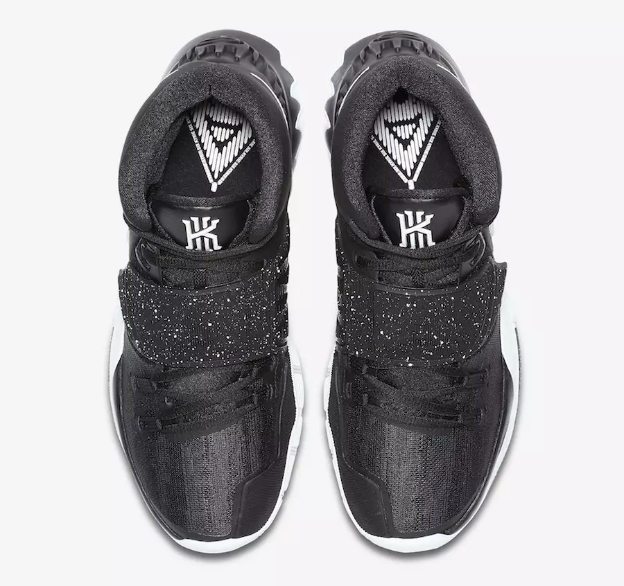 Nike Kyrie 6 Қара ақ BQ4630-001 Шығарылған күні