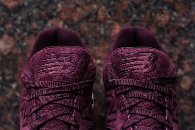 Τσίχλα New Balance Lux Suede 530 Burgundy