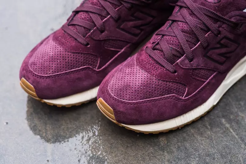 New Balance Lux Suede 530 Burgundy guma