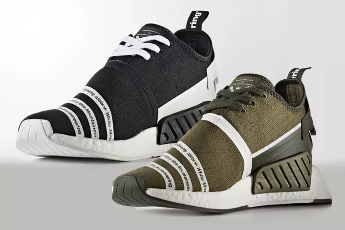 Fehér hegymászás x adidas NMD R2 hamarosan