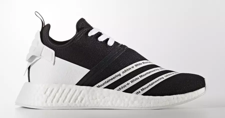 Valkoinen vuorikiipeily x adidas NMD R2 CG3648