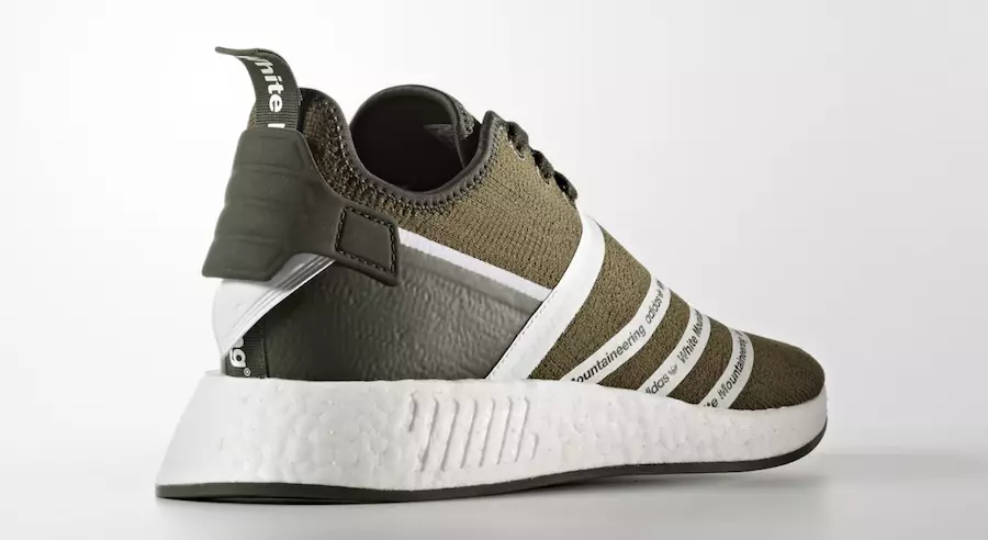 Valkoinen vuorikiipeily x adidas NMD R2 CG3649