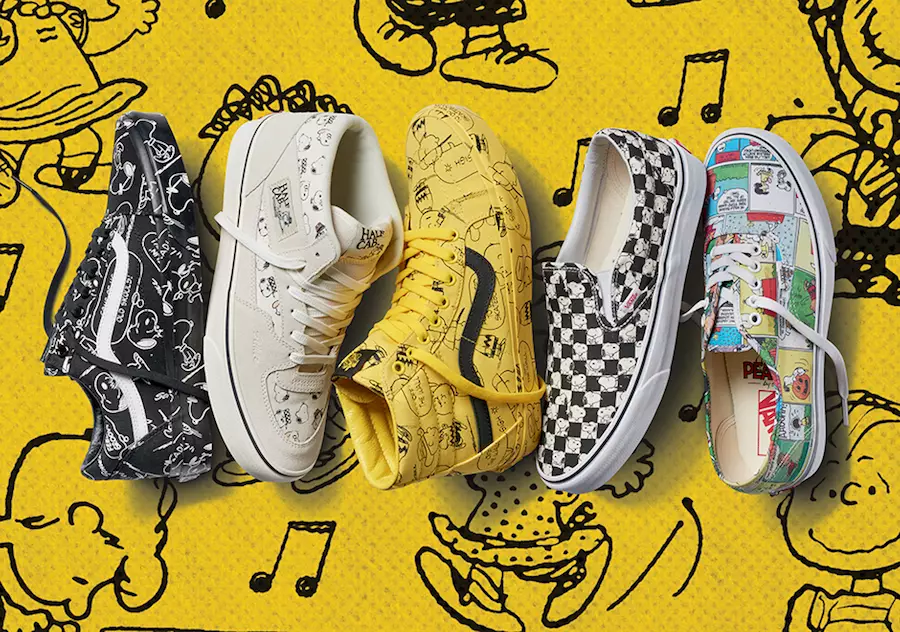 Mkusanyiko wa Vans x Peanuts Fall 2017