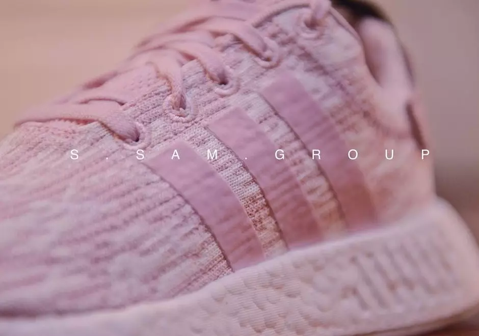 Adidas NMD R2 Pink White Išleidimo data