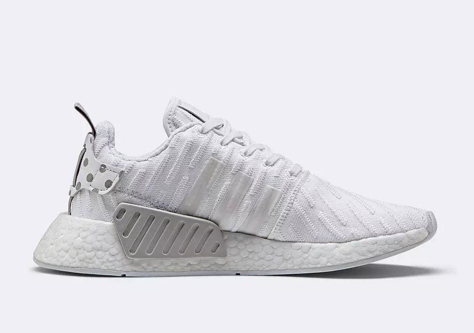 adidas NMD R2 Triple Wit BY2245