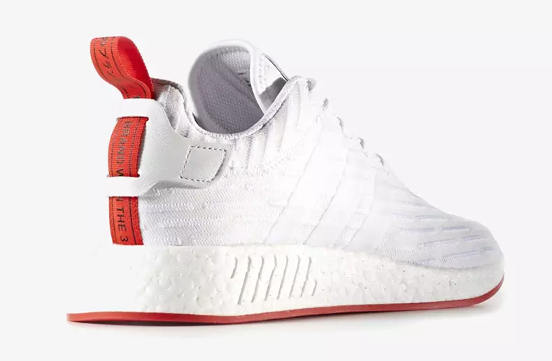 Adidas NMD R2 Black White Red