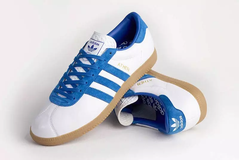 adidas Athen koko? Ainutlaatuinen White Blue Gum