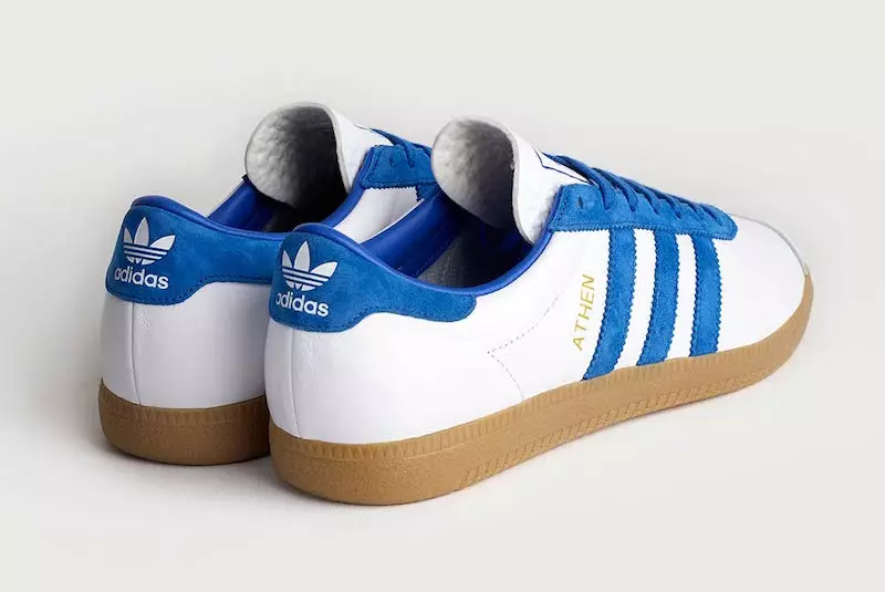 Adidas Athen dydis? Išskirtinė balta mėlyna guma