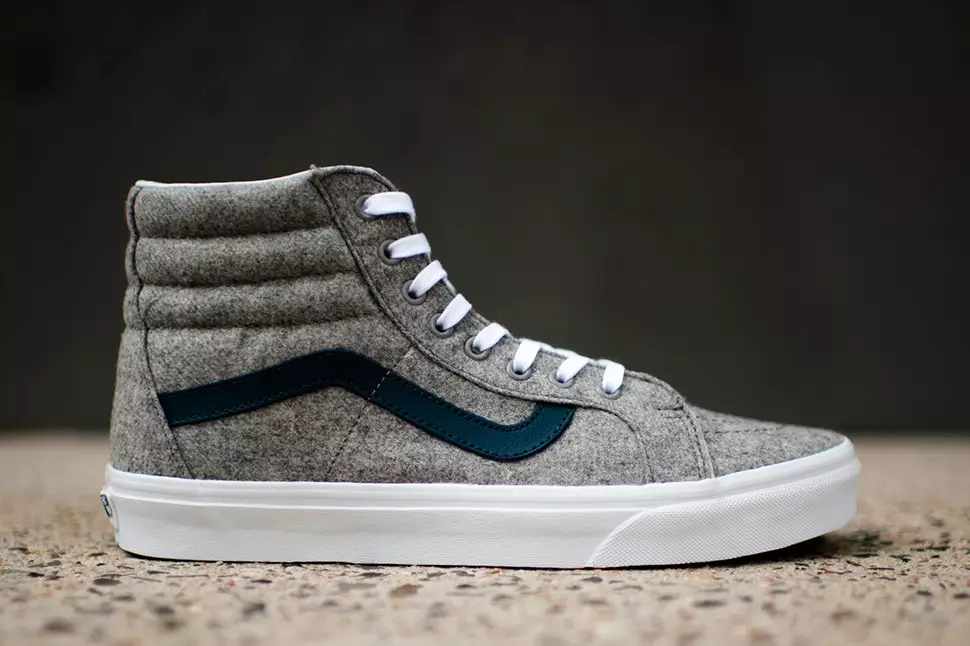 Vans SK8-Hi endurútgáfu Varsity Grey