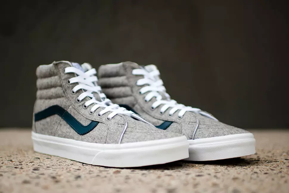 Vans SK8-Hi reedição Varsity Grey