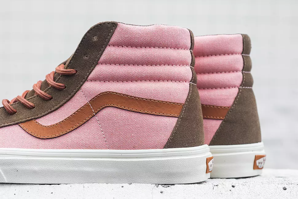 Vans Sk8-Hi endurútgáfu DX Burnt Coral