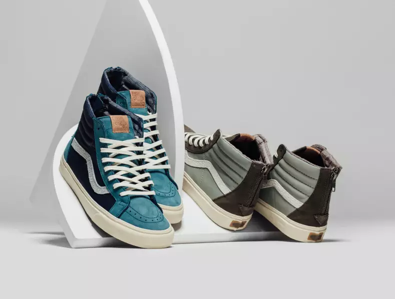 حزمة Zip Sk8-Hi من Vans Leather