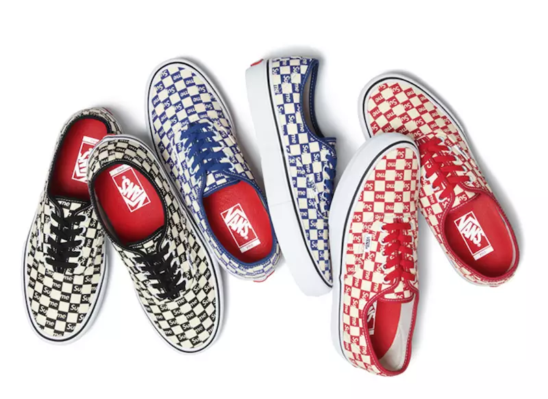 Supreme x Vans チェッカーボード パック