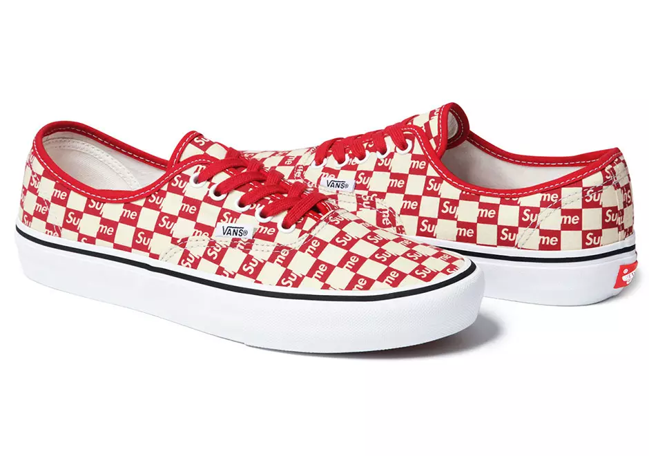 Supreme x Vans-dambordpakket