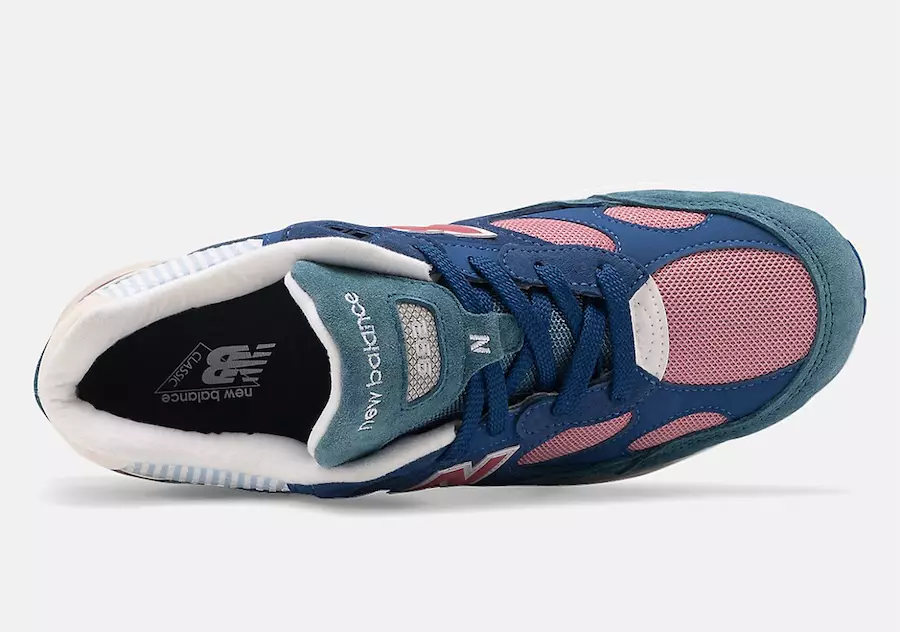 New Balance 992 Blue Pink Seersucker Releasedatum