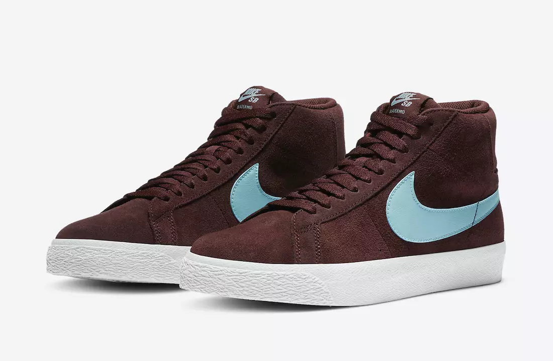 Nike SB Blazer Mid Detailed with Glacier Ice Swooshes