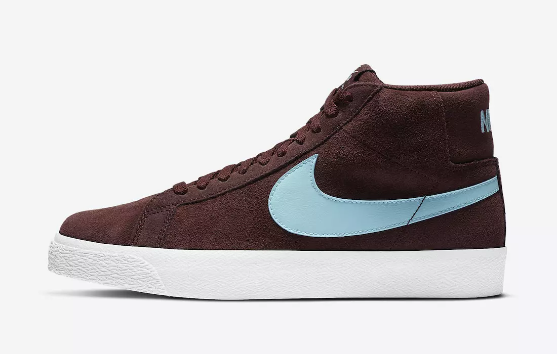 تاریخ انتشار Nike SB Blazer Mid Glacier Ice 864349-600