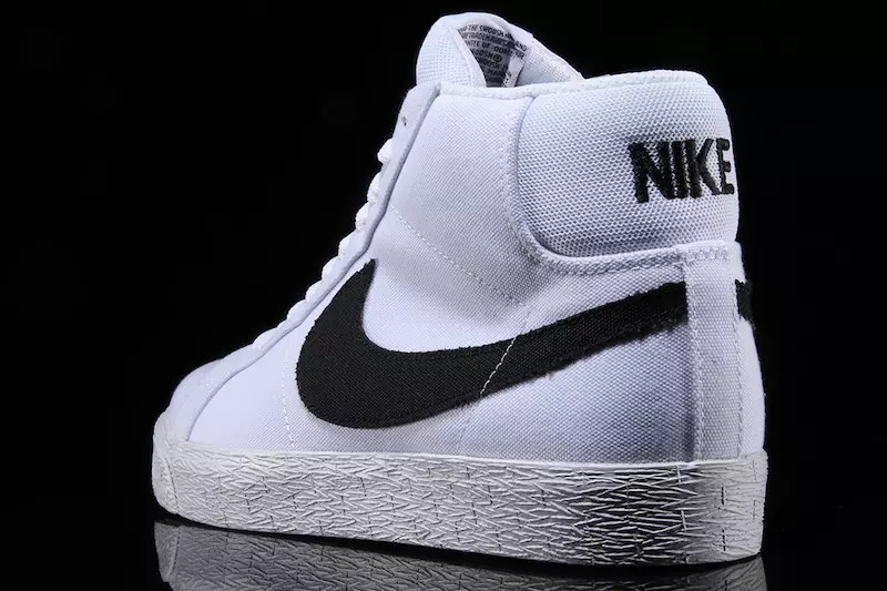 Nike SB Blazer Mid Canvas White Saqqız