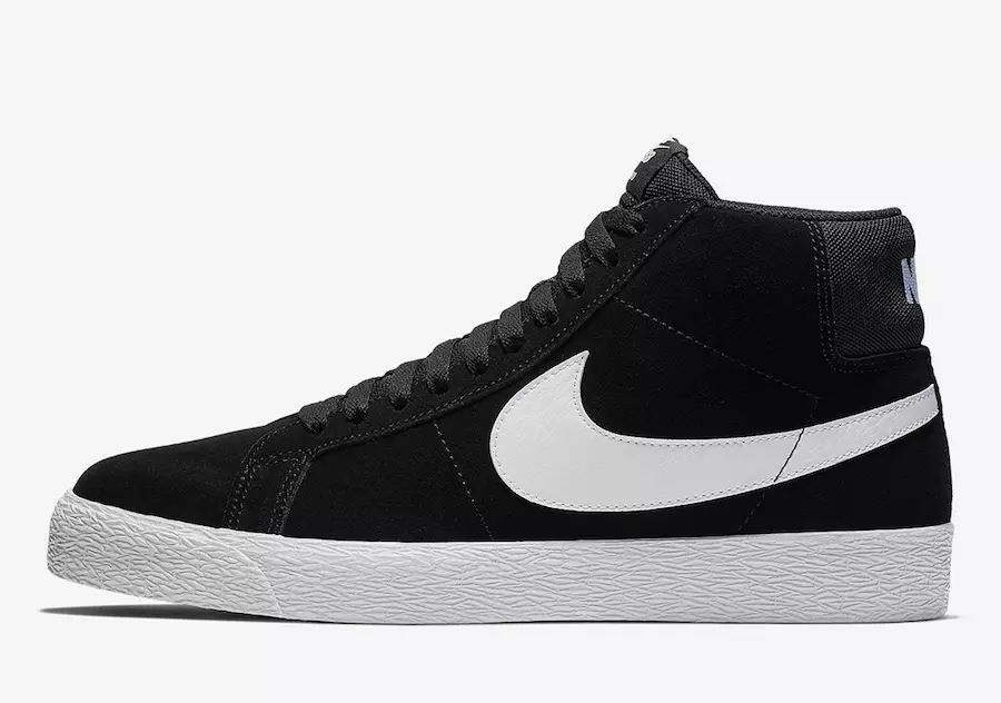 Nike SB Blazer Mid Czarny Biały 864349-002