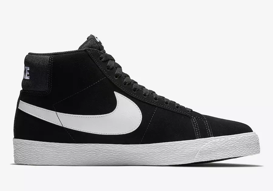 Nike SB Blazer Mid Czarny Biały 864349-002