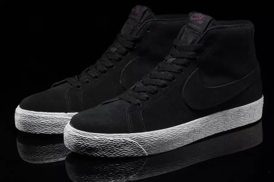 Nike SB Blazer Mid Iliyoundwa Nyeusi AH6416-001