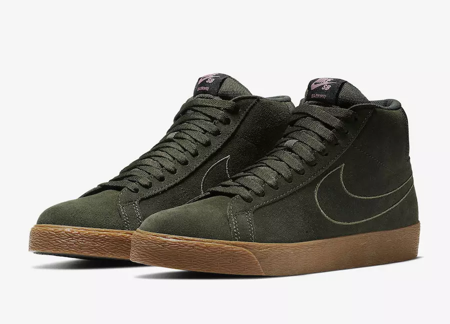 Nike SB בלייזר Mid Sequoia 864349-300