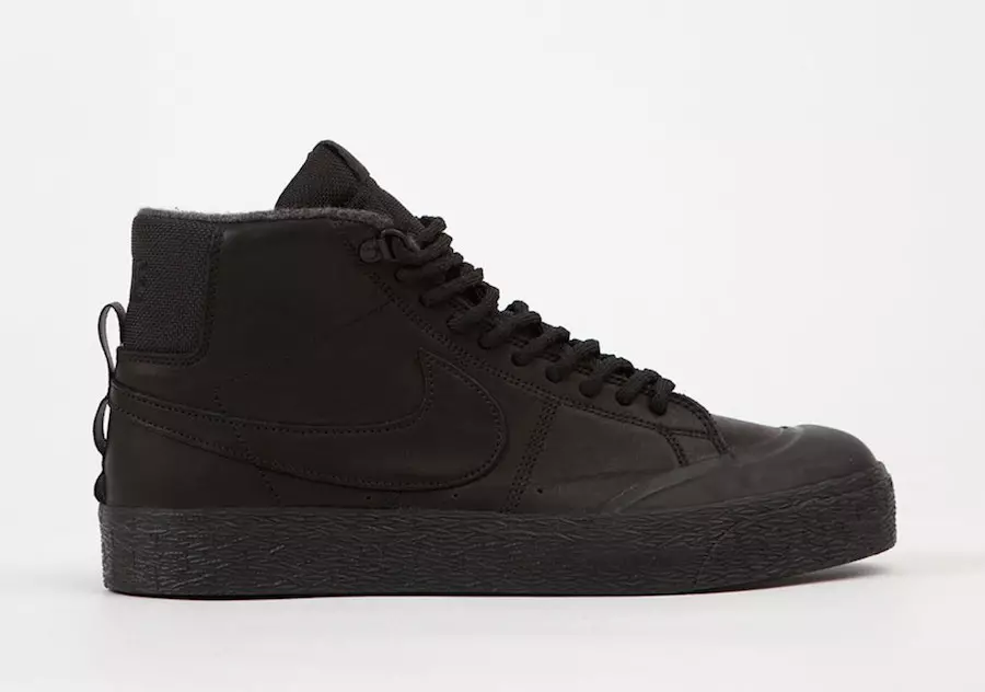 Ботинки Nike SB Blazer Mid XT Bota, черные