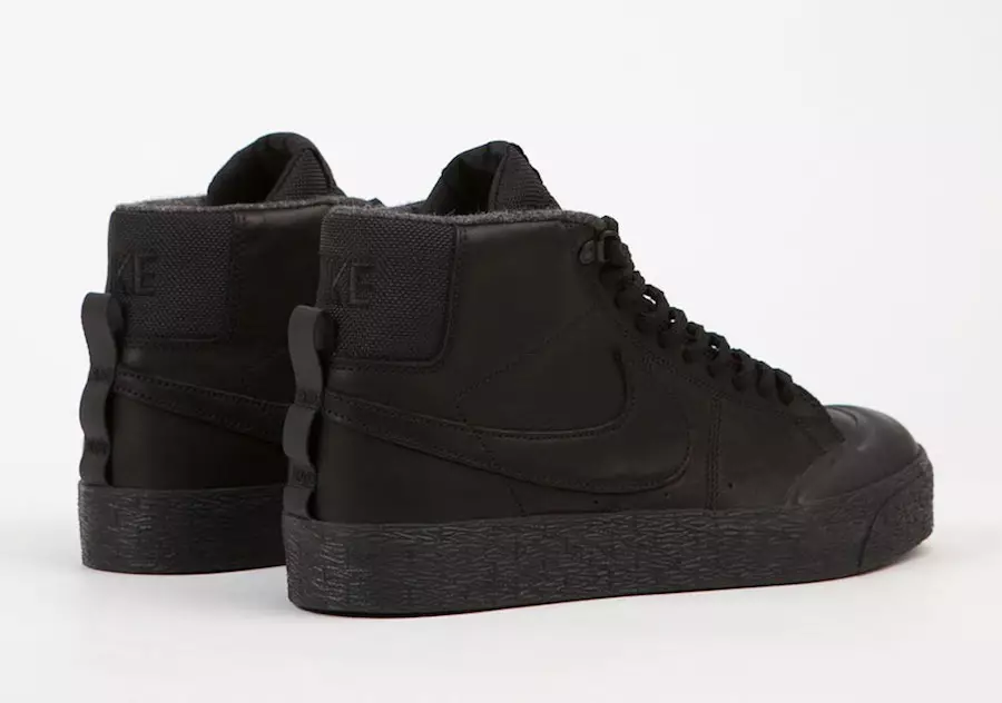 Nike SB Blazer Mid XT Bota ფეხსაცმელი შავი