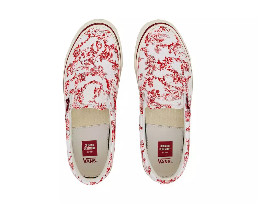 Cerimonia di apertura Vans Slip-On Toile Pack