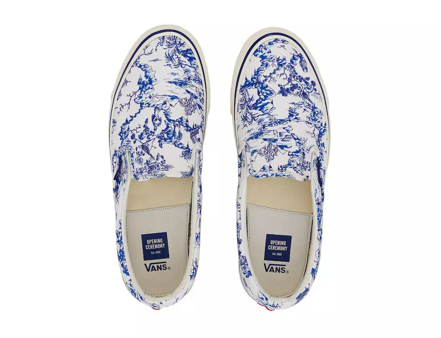 Πακέτο Toile Vans Slip-On Τελετή Έναρξης