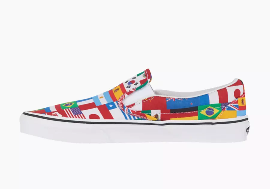 Vans Slip-On Internationale Flagge