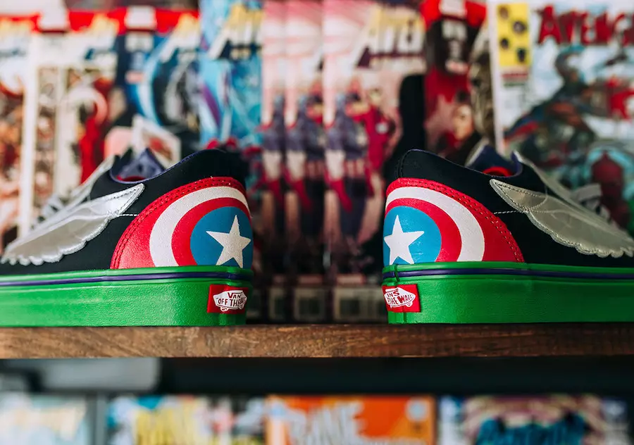 Pacote Vans Marvel Avengers