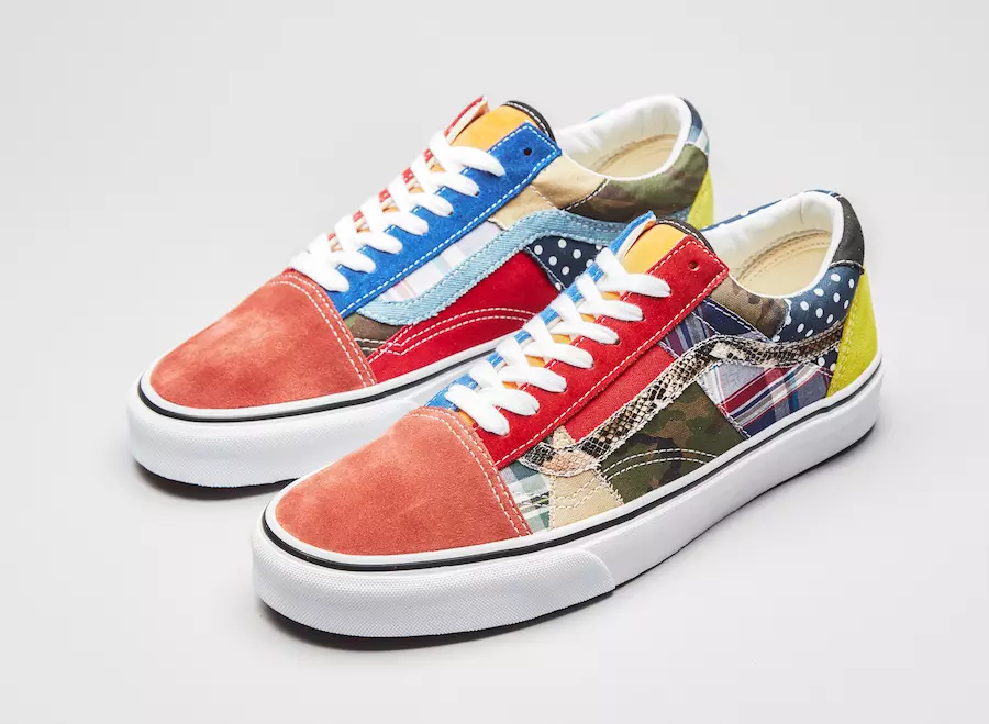 Patchwork de sol d'usine Vans Old Skool