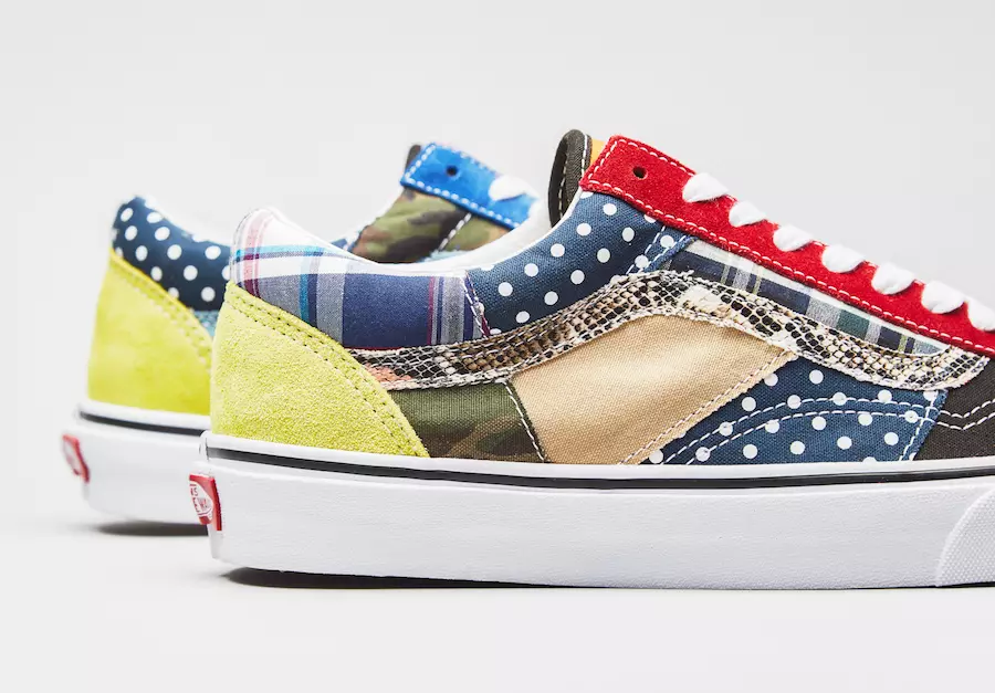 Patchwork de sol d'usine Vans Old Skool