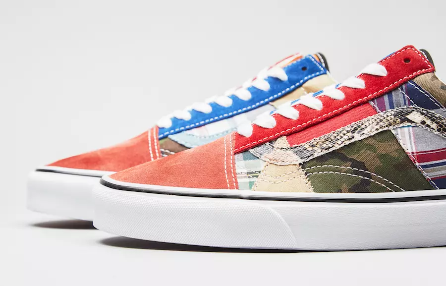 Patchwork de sol d'usine Vans Old Skool