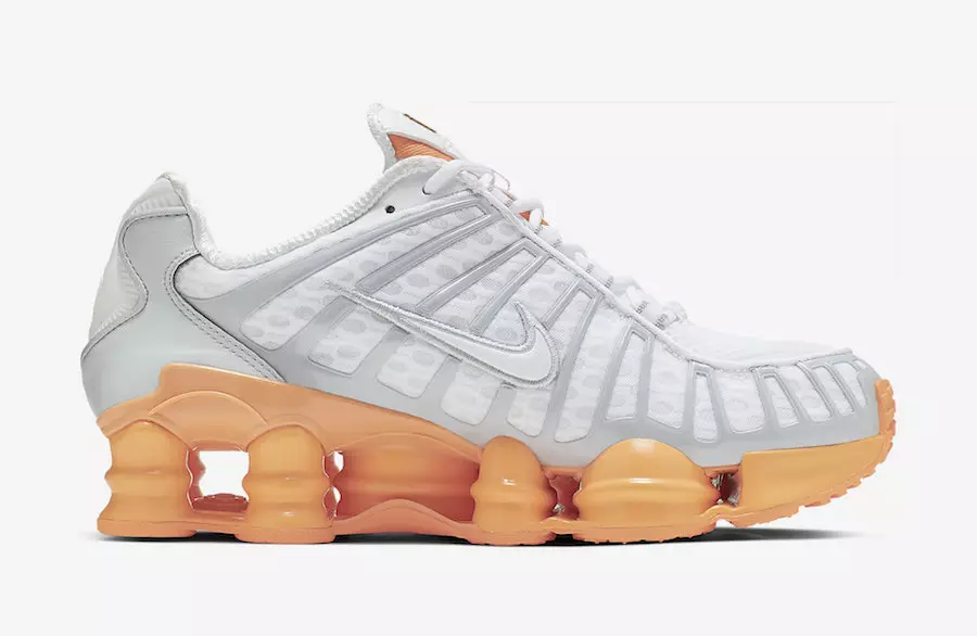 Nike Shox TL Fuel Orange AR3566-101 Megjelenés dátuma