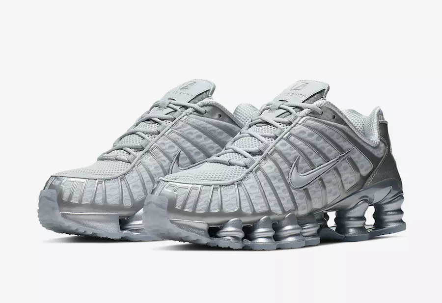 Nike Shox TL Pure Platinum Chrome AV3595-003 väljalaskekuupäev