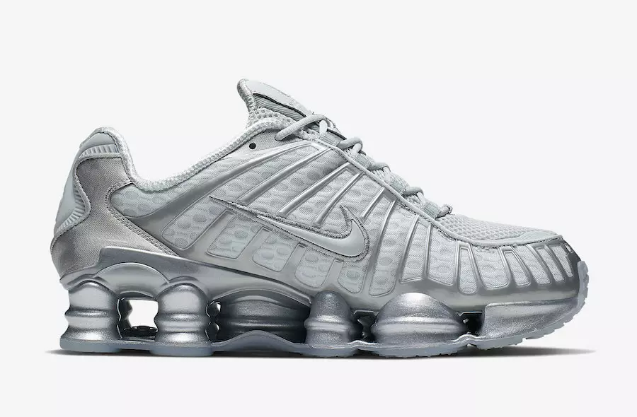 Nike Shox TL Pure Platinum Chrome AV3595-003 Izlaišanas datums