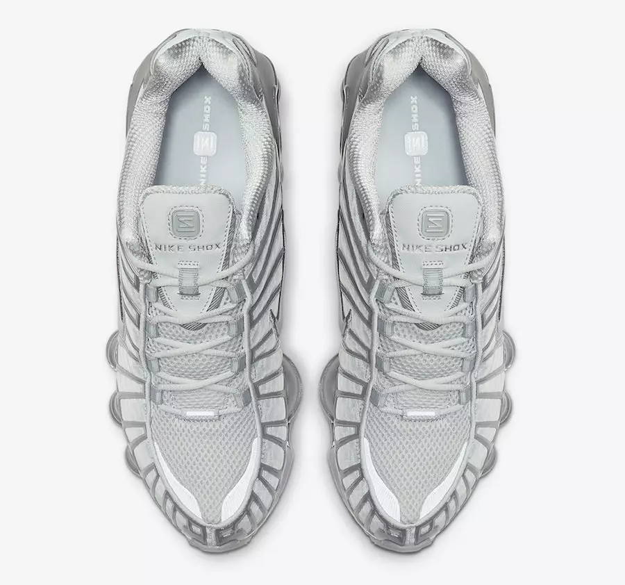 Nike Shox TL Pure Platinum Chrome AV3595-003 Санаи барориши