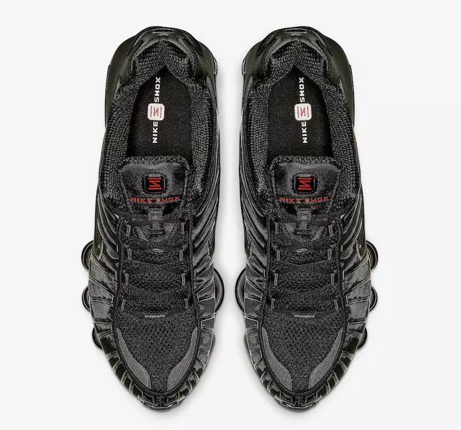 Nike Shox TL Black Metallic Hematite AV3595-002 Data de llançament