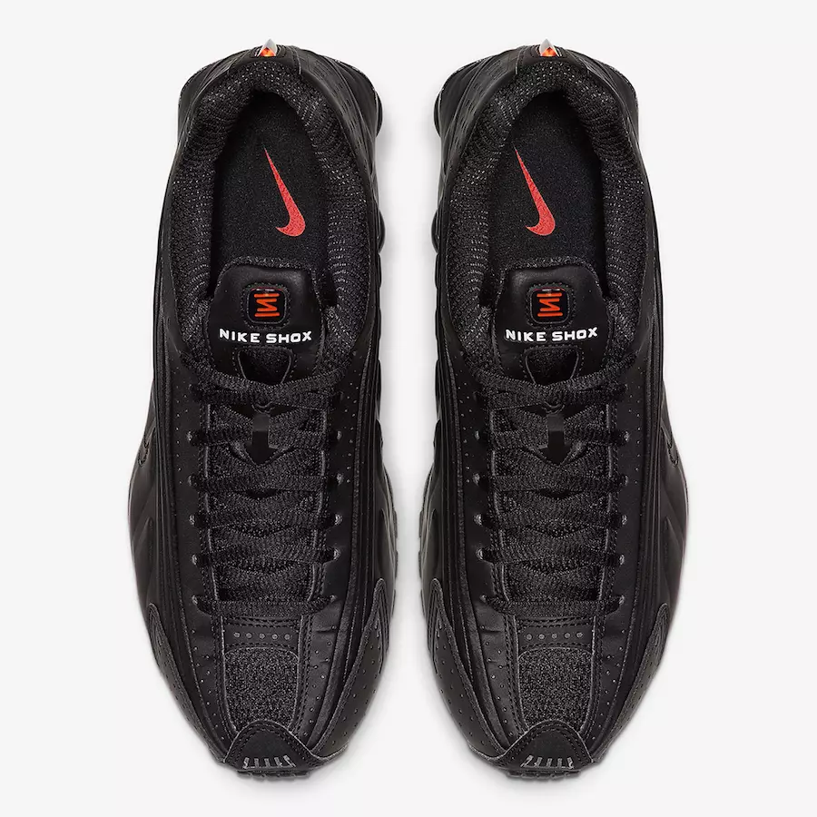 Nike Shox R4 Black Max Orange AR3565-004 Дата выпуска