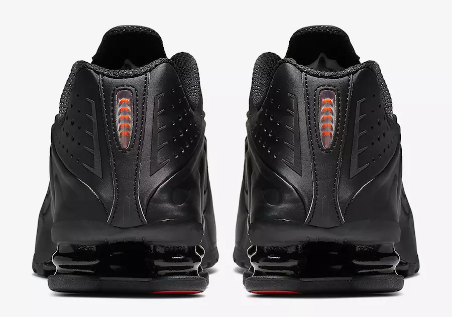 Nike Shox R4 Black Max Orange AR3565-004 تاریخ عرضه