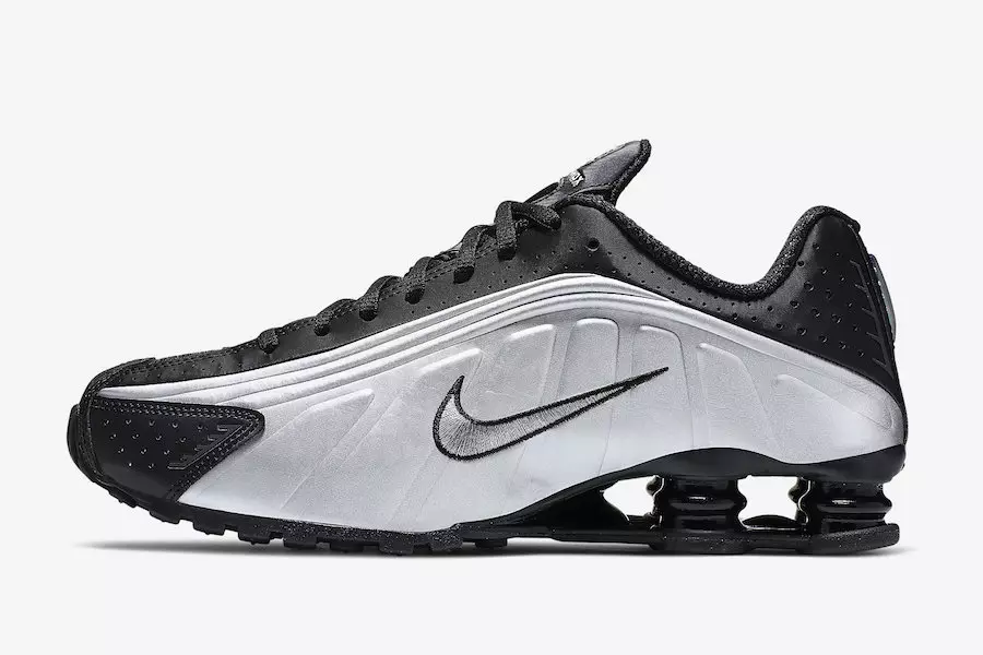 Nike Shox R4 Black Metallic Silver 104265-045 Гарсан огноо