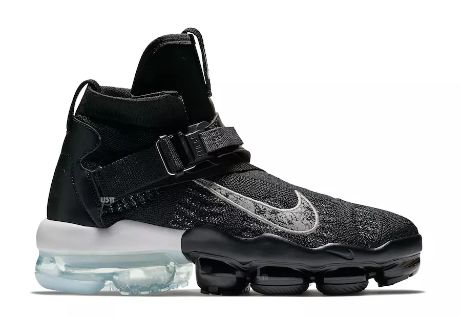 Nike Air VaporMax Premier Flyknit AO3241-002 შავი მეტალიკი ვერცხლისფერი თეთრი ანტრაციტი