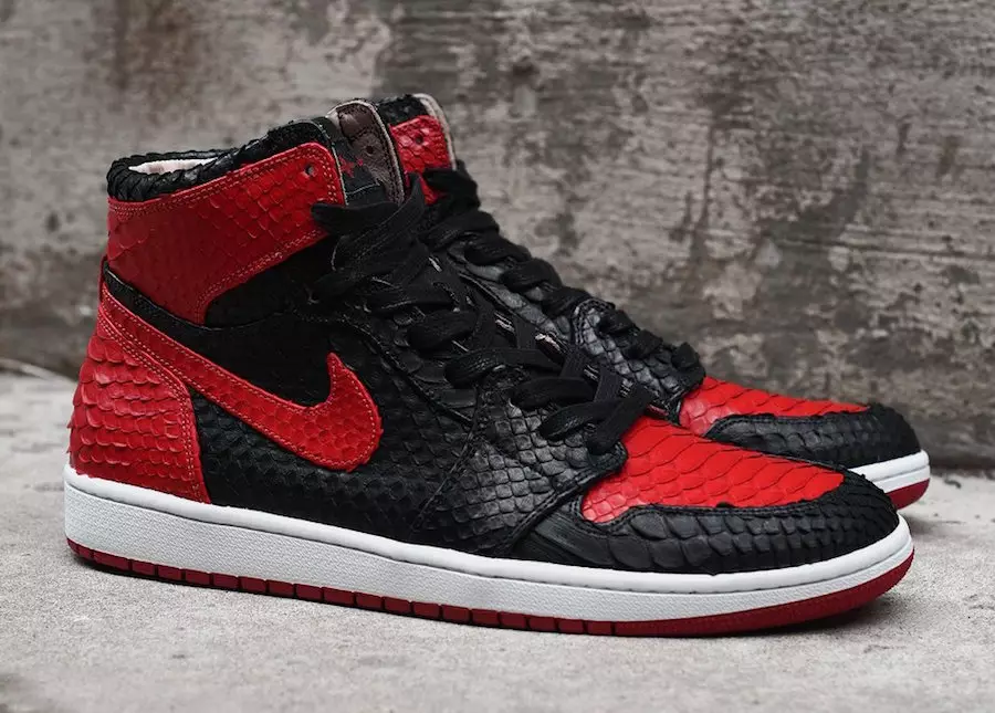 A JBF Customs újabb Python Air Jordan 1-et készít