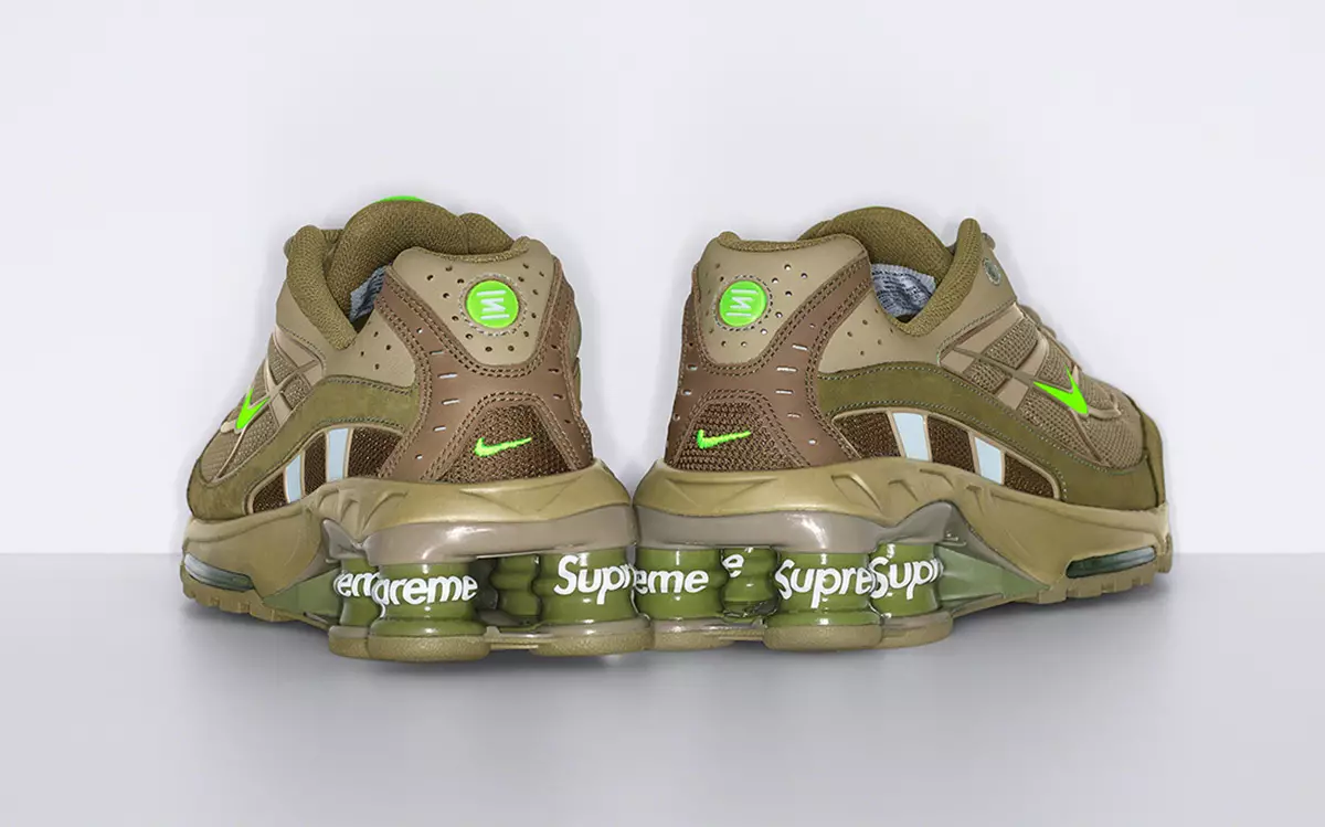 Tarikh Tayangan Supreme Nike Shox Ride 2 Olive