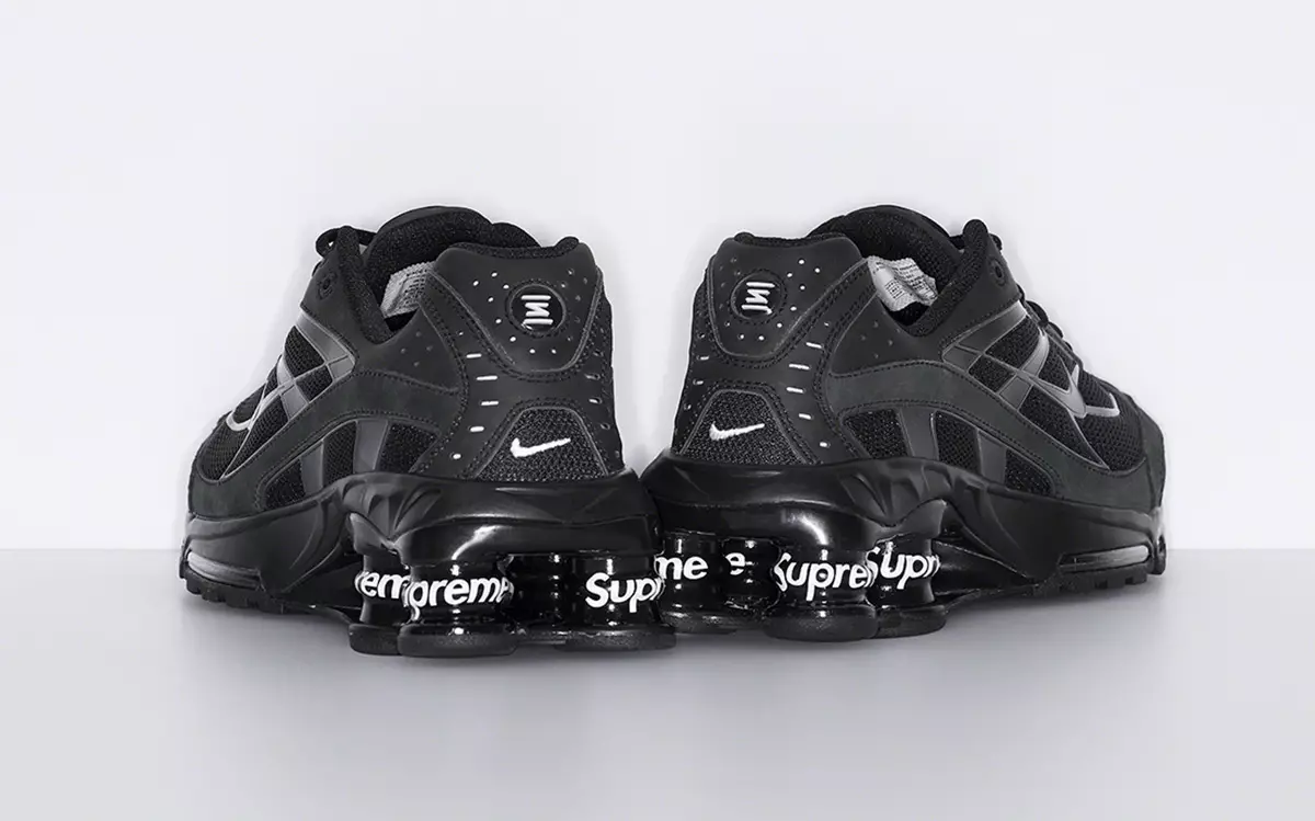 Supreme Nike Shox Ride 2 Black Releasedatum