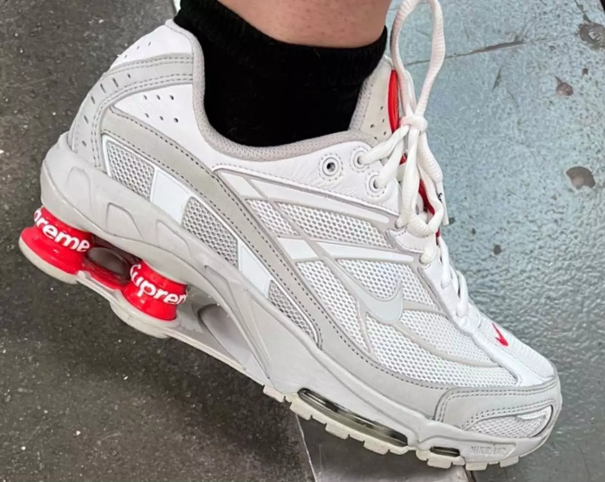 Supreme Nike Shox Ride 2 White Buraxılış Tarixi