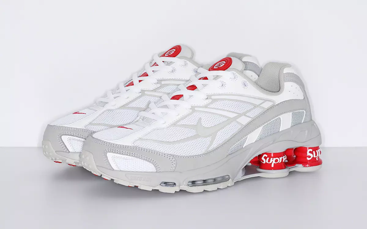 Ημερομηνία κυκλοφορίας Supreme Nike Shox Ride 2 White